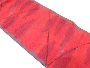 抽象模様織り出し名古屋帯